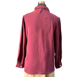 Chaqueta / Blusa 2 En 1 Crepé