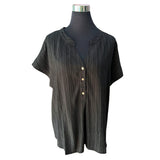 Blusa Crepe Abotonada