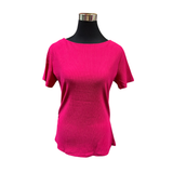 Blusa Lisa Isidora Crepé Cuello Redondo