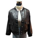 Chaqueta Eco Cuero Clasica