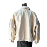 Chaqueta Eco Cuero Manga Princesa
