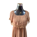 Vestido Bamboo Aplicación Broderie