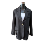 Blazer Forrado Verano Con Bolsillos