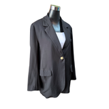 Blazer Forrado Verano Con Bolsillos