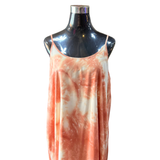 Vestido Pavilo Degradado Adaptable Con Forro Y Bolsillos