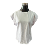 Polera Lisa Cuello Redondo Manga Puño