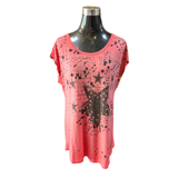 Polera Estampado Estrella Con Tachas