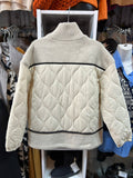 Parka Abigail Con Aplicación De Lana
