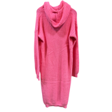 Vestido Lana Angora Con Gorro