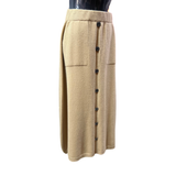 Falda Lana Con Botones - Virtud De Rut