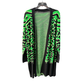 Tapado Animal Print Spandex Neón